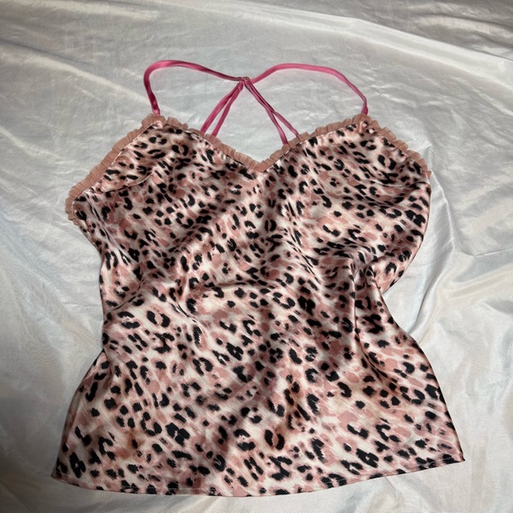 Victoria's Secret Other - Victoria's Secret Pink Strap‎ Leopard Cami